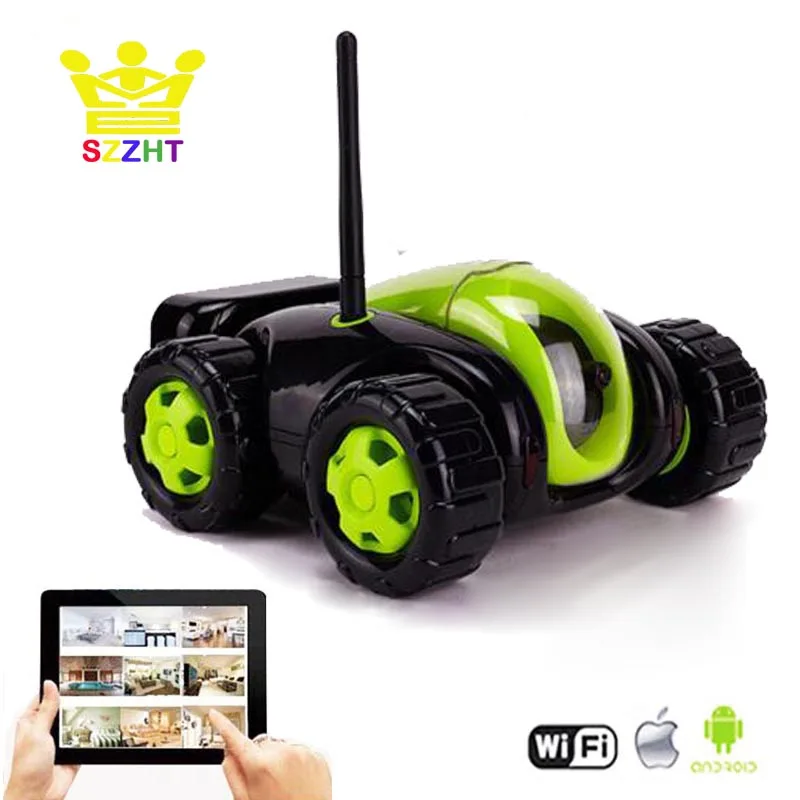  Wifi App Controlled Robot Toy Cloud Rover Remote Control Tank with FPV HD Camera RC Vehicle VR Wire