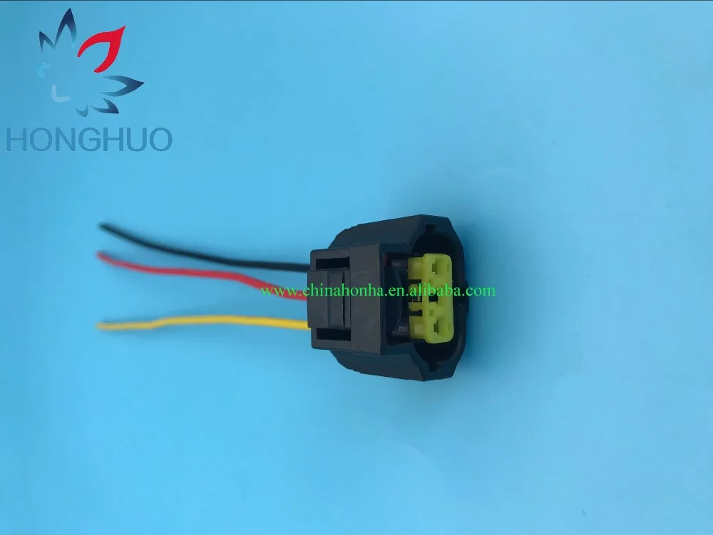 

Free shipping Tyco Amp 3 Pin Generator Alternator Connector Plug With Wire Pigtail for Escap Focus Fiesta Mondeo 184032-1