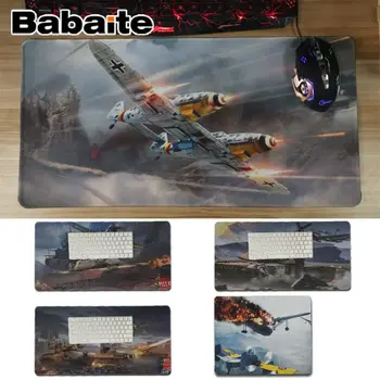 

Babaite High Quality War Thunder Unique Desktop Pad Game Mousepad Rubber PC Computer Gaming mousepad
