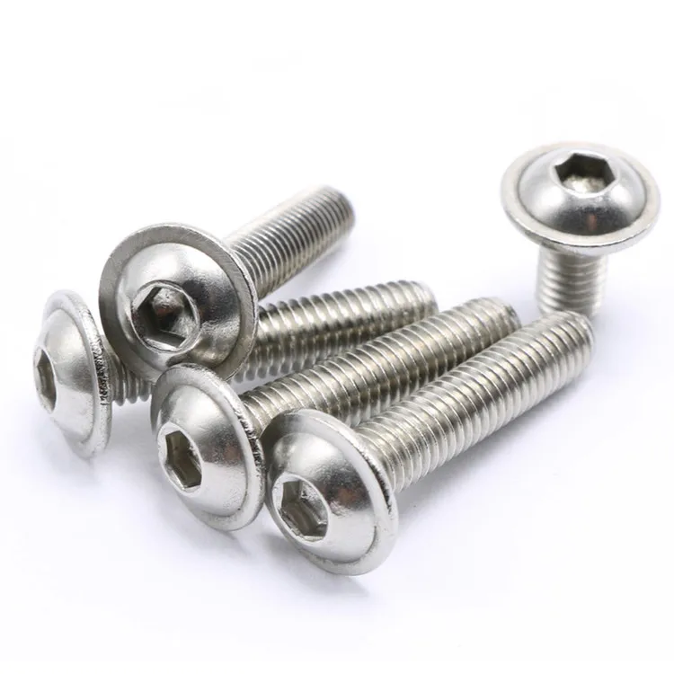 60pcs M5 A2 Stainless Steel Button Head Hex Socket Screws kit  NO.2552 5mm 