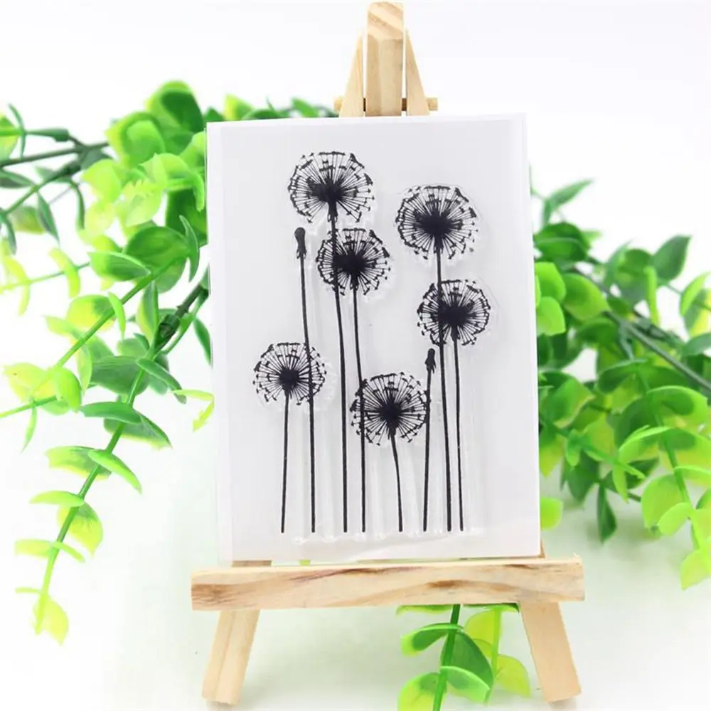

1PC 2018 HOT NEW Various Flower&Grass Transparent Clear Rubber Stamp Sheet Cling Scrapbooking DIY Handmade Crafts