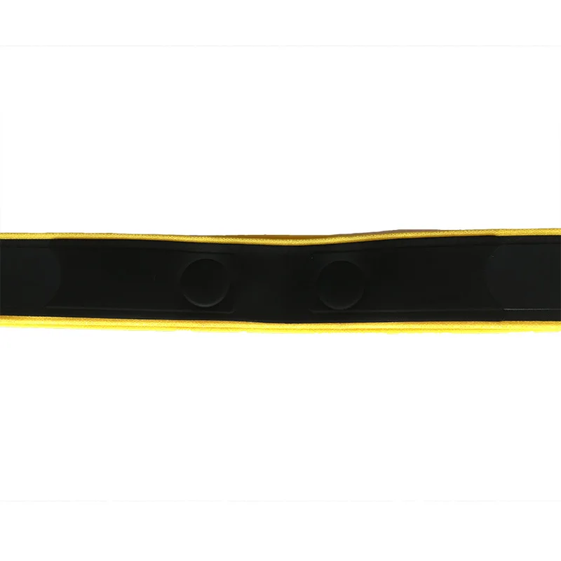 Универсальная замена силикагель монитор сердечного ритма Мягкий ремень для Polar Wahoo Garmin Timex Suunto передатчики, желтый