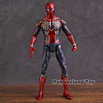 

Marvel Spiderman the Super Hero in Avengers Infinity War Iron Spider 16cm BJD Figure Model Toys for Gift