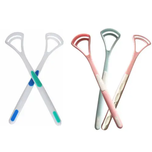 

Tongue Cleaner Scraper Tongue Scraper For Kids, Plastic, Gentle Bacteria Clean