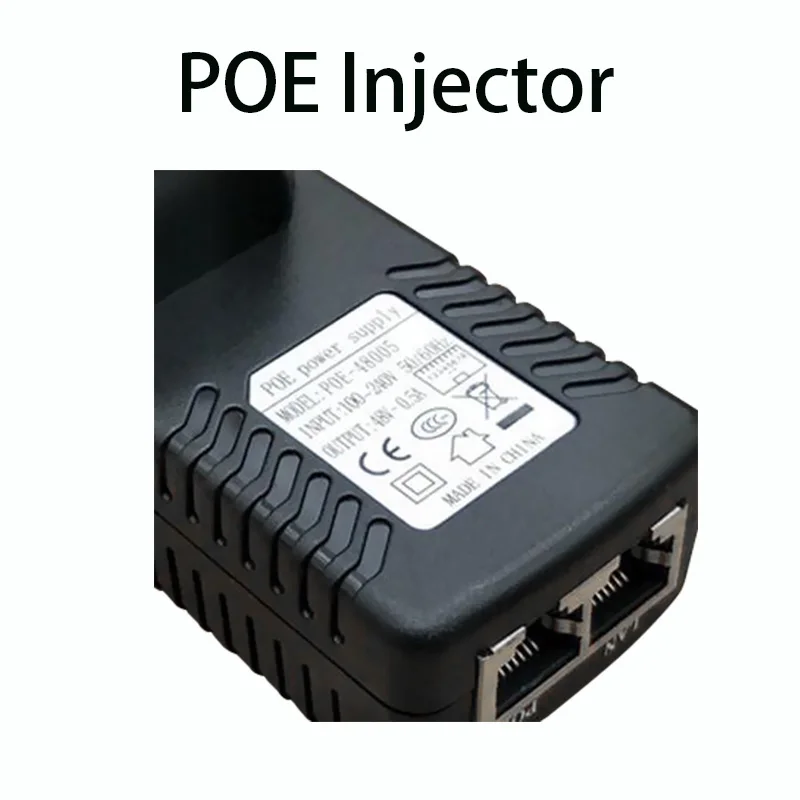 PoE инжектор EURO-STANDARD POE источник питания DC48V0.5A Ethernet адаптер питания для ip-камеры CCTV части CCTV активная CCTV ip-камера