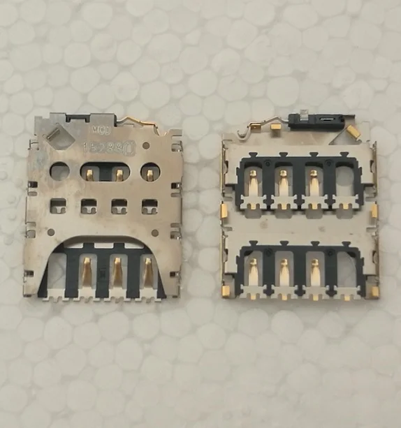 

50pcs/lot, Original new for Motorola Moto G3 XT1041 XT1042 XT1043 SIM Card Reader Holder Socket Connector Module