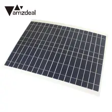 Amzdeal Открытый 20 Вт 12 В Зарядное устройство комплект-DIY складной Панели солнечные для кемпинга Пеший Туризм Портативный