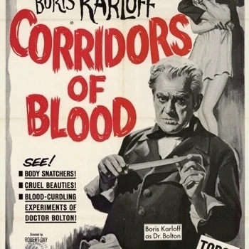 Corridors of Blood Movie Poster (11 x 17)