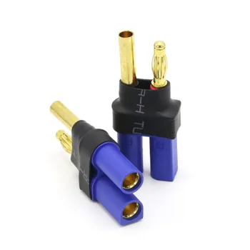 

1 / 2 / 10 pcs EC5 Female to 4.0mm Banana Bullet Plug Connector for Lipo Battery RC Multirotor Quadcopter