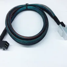 Mini sas 8643 кабель для передачи данных 8087 8643 90 ° Соединительный Кабель sas 36p 80 см