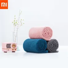 XIAOMI Mijia 32 x 70cm Towel 100% Cotton 5 Colors Strong Water Absorption Bath Soft and Comfortable Beach Face Hand Towels
