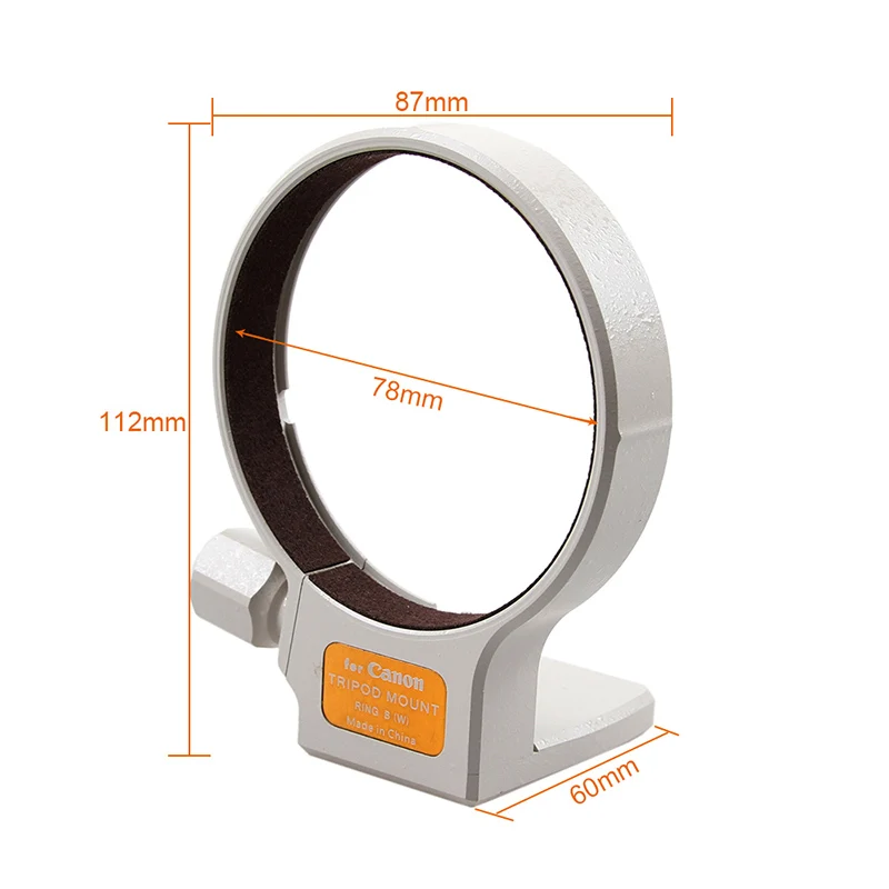 Высококачественное, для штатива крепление кольцо-ошейник B(W) для объектива USM Canon EF 70-200mm f/2.8L/EF 100-400mm f5.6/EF 35-350 мм F5.6 IS USM