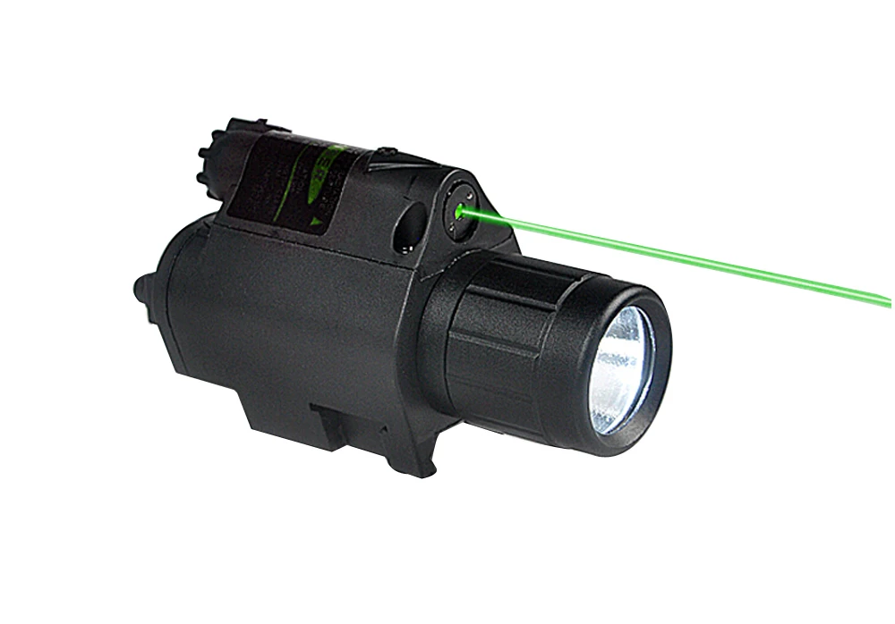 Free Shipping Black Tactical M6 Green Laser Torch Ligth Airsoft Laser