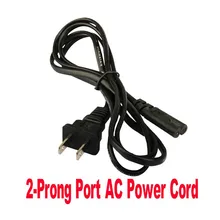 Профессиональный 5Ft нам Стандартный 2-зубец Порты и разъёмы AC Камера Мощность Шнур кабель с адаптером для видео наблюдения CCTV аксессуары оптом