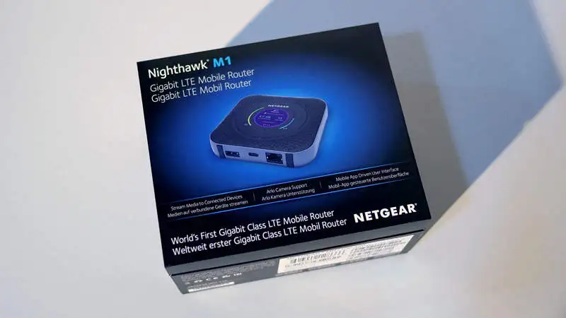 Новый разблокирована Netgear Nighthawk M1 MR1100 LTE CAT16 4GX Gigabit Мобильный маршрутизатор Wi-Fi роутер PK E5788 Y900 MF980