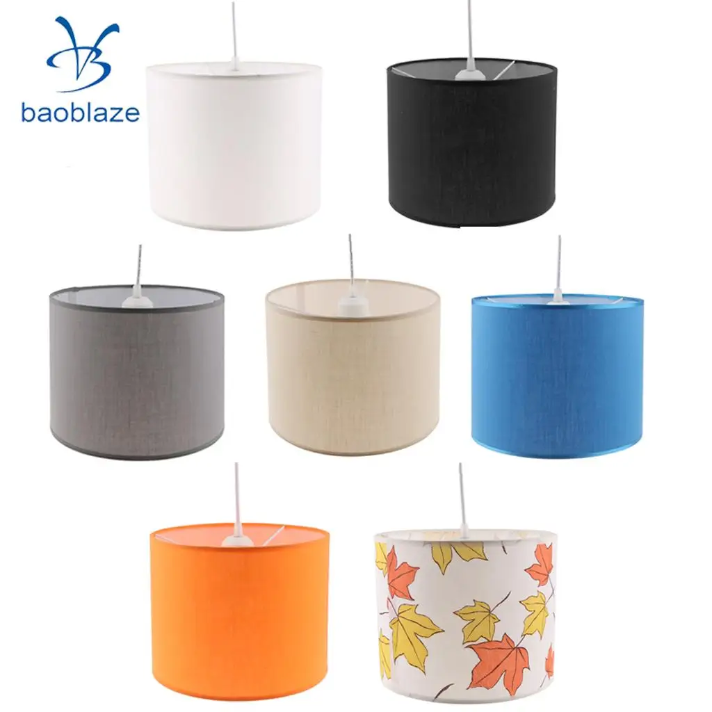 Cylindrical Chandelier Shade Cover Ceiling Light Cover Shade Pendant
