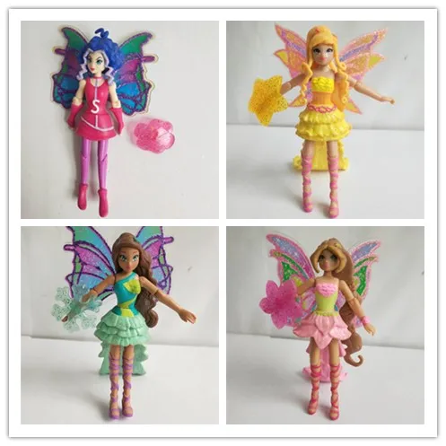 

2018 Newest Winx Club Doll rainbow colorful girl Action Figures Fairy Bloom Dolls Draculaura Clawdeen Wolf