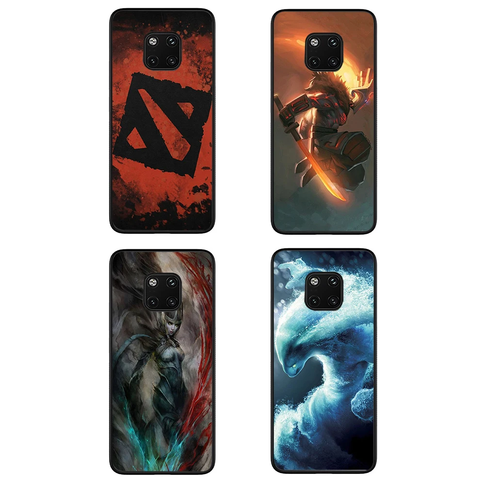 Dota 2 Heros Мягкий силиконовый чехол для телефона Huawei P8 P9 P10 P20 Mate 10 20 30 Pro Lite Plus Mini P Smart Z