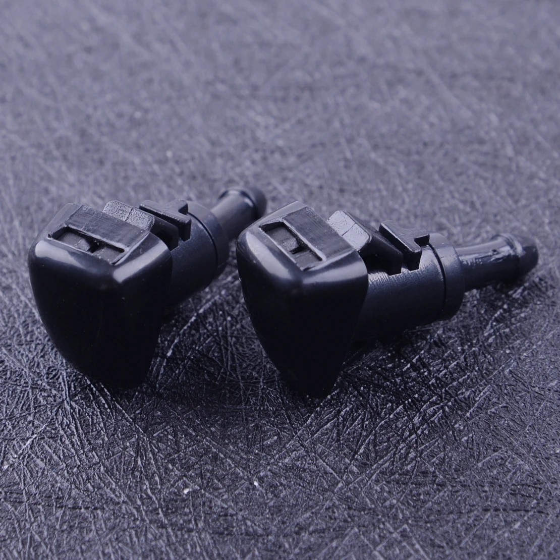 

beler 2pcs Car Windshield Wiper Front Washer Water Spray Jet Nozzle For Hyundai ix35 Tucson Equus Accent Sonata Kia Sorento MK2