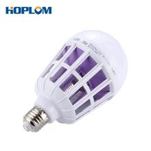 Светодиодный светильник для дома от комаров E27 15 Вт, электрический светильник-ловушка для насекомых, ОС, вредителей, наружная лампа для теплицы