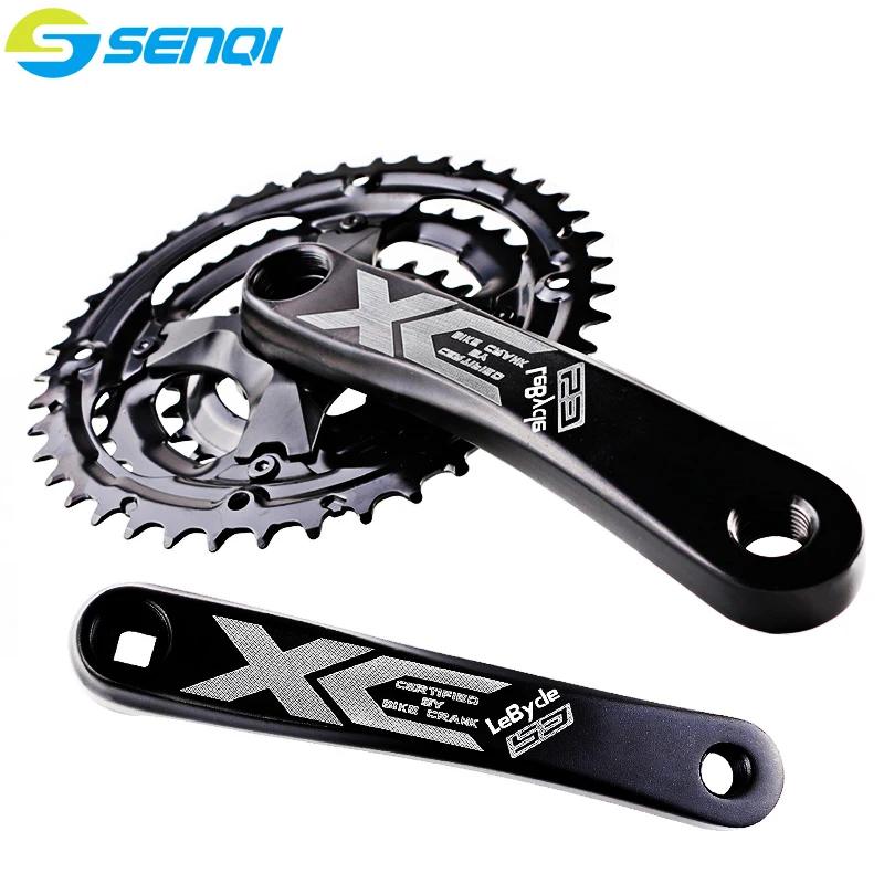 Mountain Bike Road Bike Crankset 27 Speed 24 Square Hole Sprocket Fold