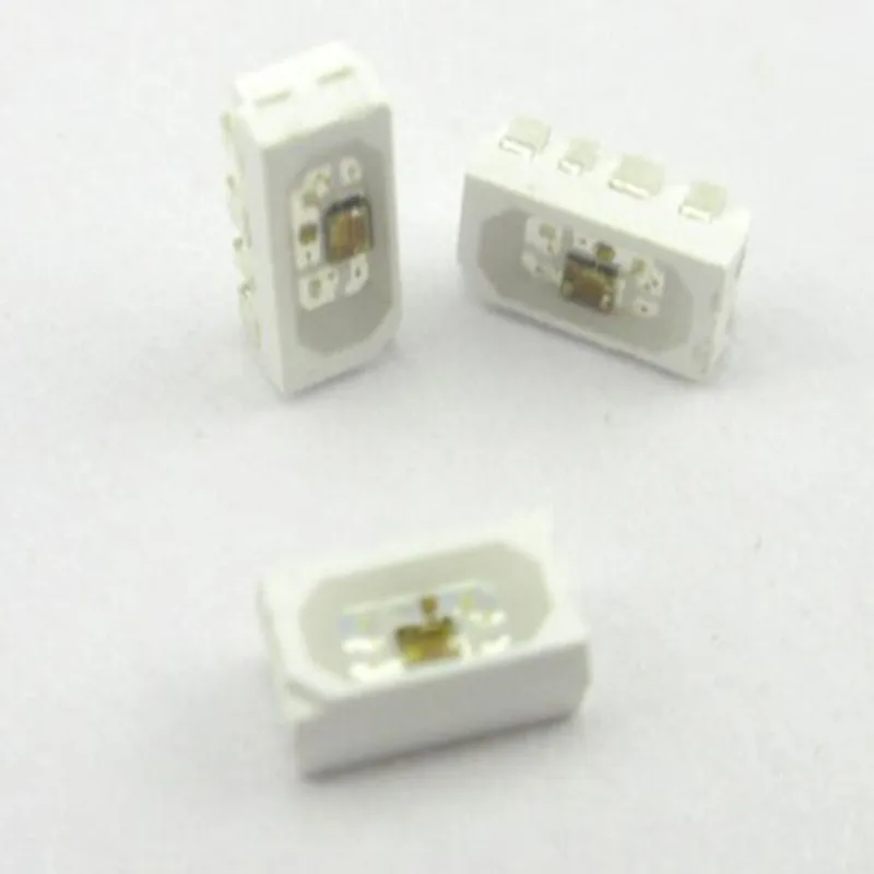 Светодиодный дисплей 50 1500 шт. SK6812 4020 WS2812B IC боковое освещение SMD RGB 5 В