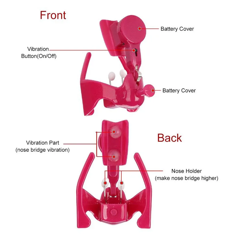 Электрический фиксатор для коррекции носа, клипса для подъема, клипса для выпрямления мостов, клиппер для красоты, корректор для носа, корректор