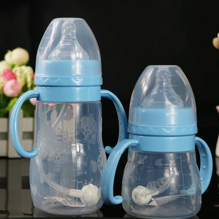 Newborn Baby bottle silicon milk bottle High Temperature Resistance