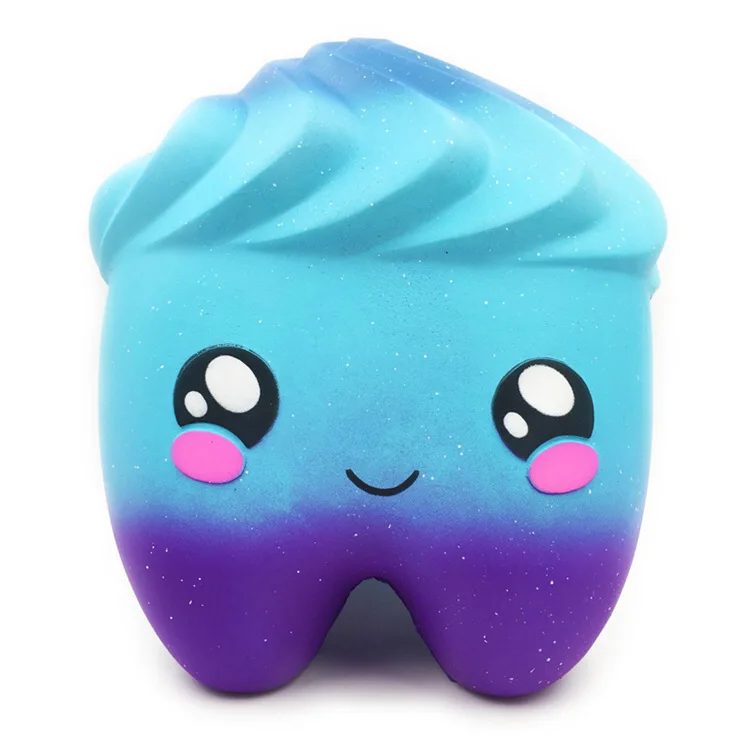 Новый Squeeze Squishies Extra Big Galaxy зуб крем ароматизированный мягкий Анти Стресс Новинка антистрессовые игрушки подарок стресс игрушечные лошадки