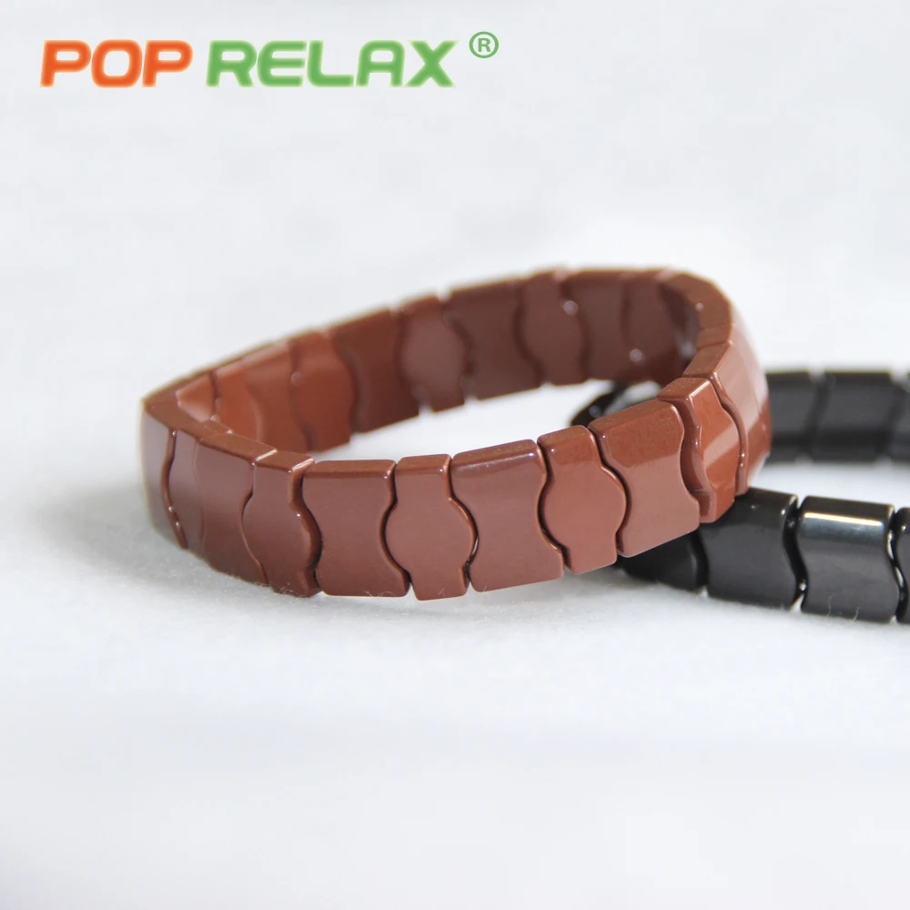 Женский и мужской браслет POP RELAX 6 корейских турмалиновых ГЕРМАНИЕВЫХ браслетов