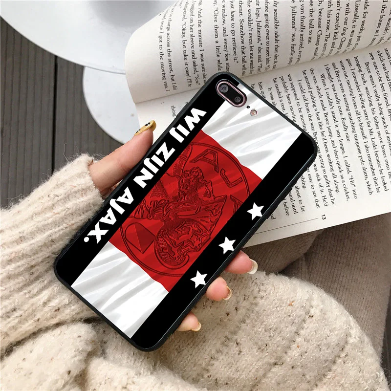 Yinuoda Ajax Team Phone Case Picture For Frenkie de Jong Silicon Shell Soft TPU Cover For iPhone X XR XS MAX 7 8 7plus 6 6S 5S 5