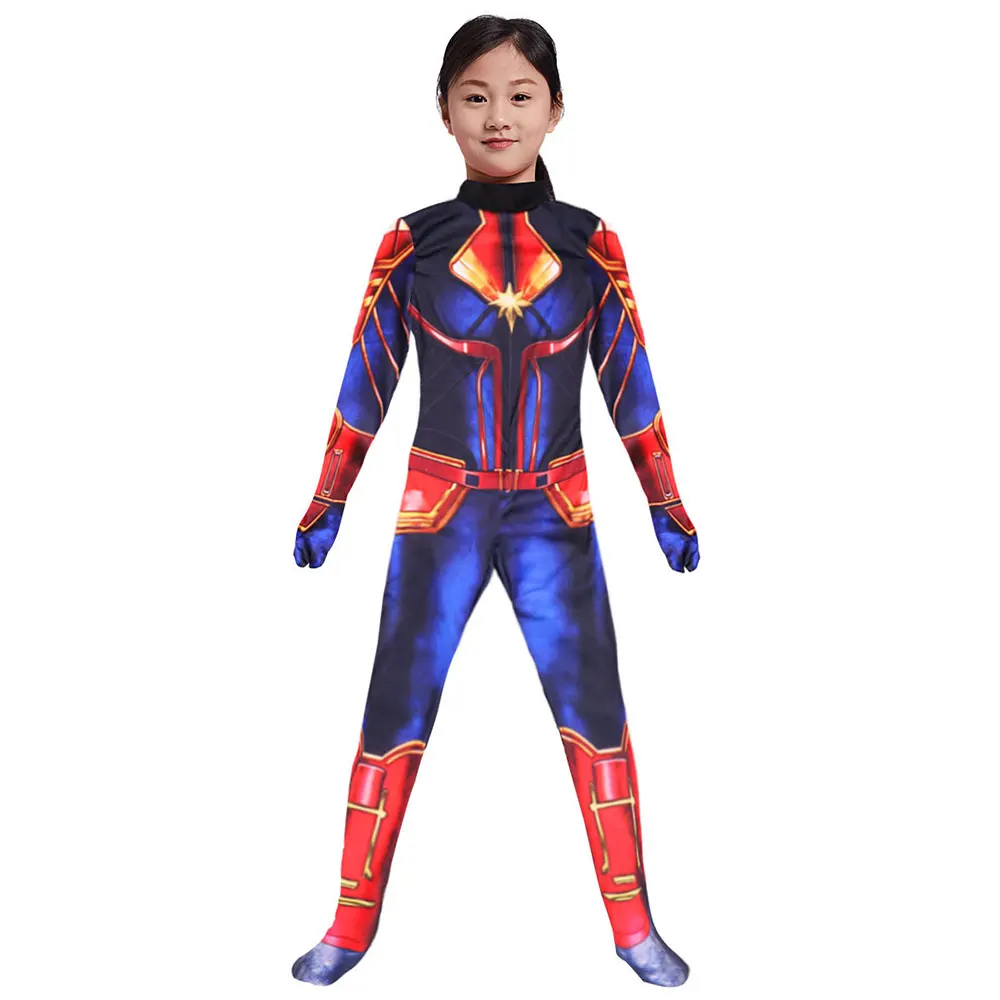 Captain Marvel Carol Danvers Cosplay Costume (3)