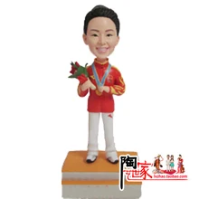 Г.> 3 лет Аниме Миньоны Brinquedos Свадебная статуя день рождения на заказ Полимерная глина подарок специальный Gjft