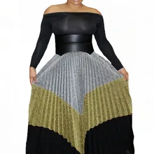 Joiekuno лоскутное Офисные женские туфли Для женщин Повседневное длинные юбки bodycon зимние женские пикантные Modis вечерние Для женщин Buttoms JH 069