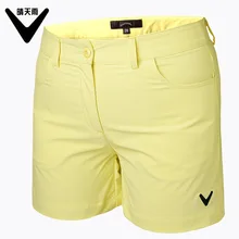 CAIIAWAV новые летние женские шорты для гольфа Корейская версия тонкие дышащие быстросохнущие шорты для гольфа спортивная одежда