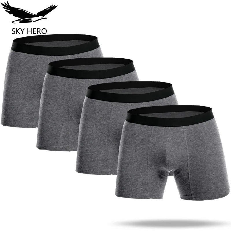 

Long Boxers Cotton Boxershorts Men Boxer Homme Mens Underwear Boxers Calzoncillos Cuecas Underpants Male Panties for Man Jdren