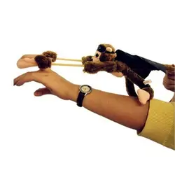OCDAY забавные летающая обезьяна плюшевые игрушки куклы лапа Прекрасный Новинка Кричащие рогатки для детей подарок на Новый год