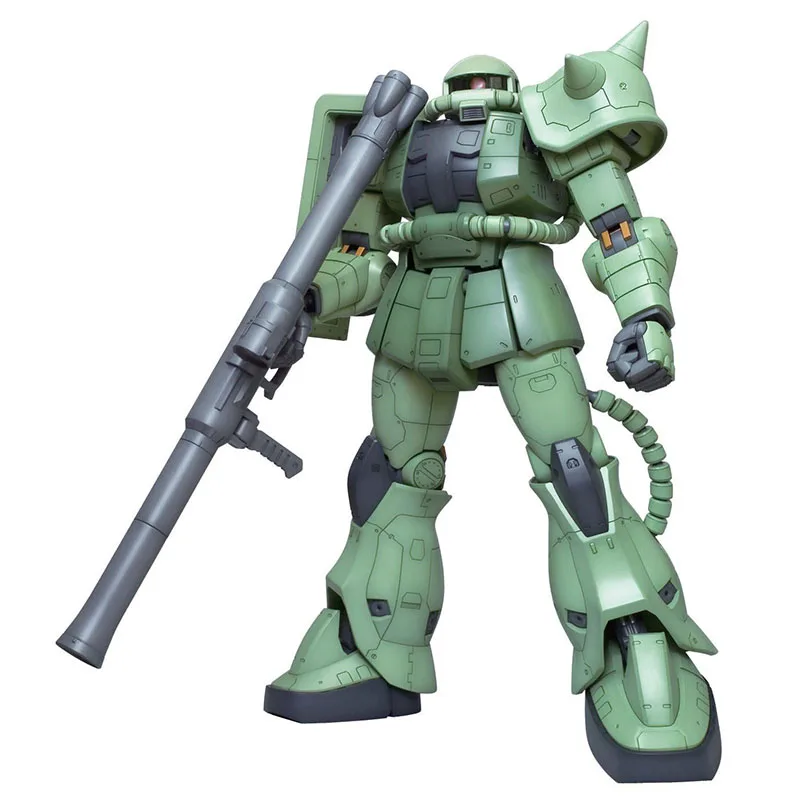 Аниме Дабан мобильный костюм модель 1/48 Gundam Zaku II тип MS-06F2 Рождественский подарок фигурка горячие дети игрушки Робот оригинальная коробка - Цвет: Зеленый