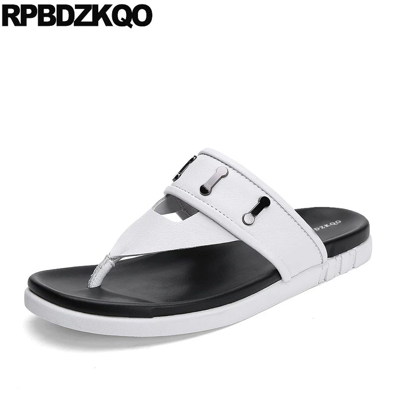 mens white sandals