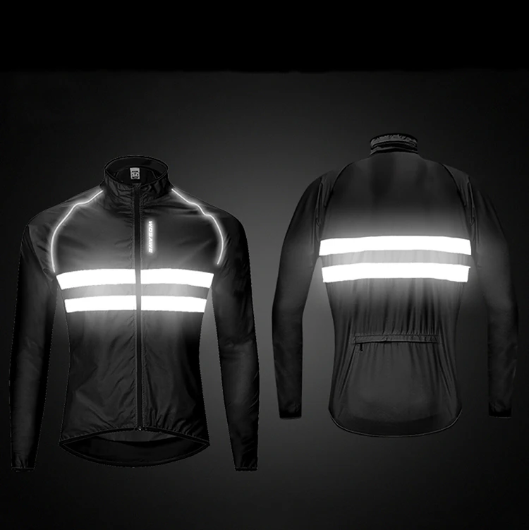 WOSAWE мотоциклетная куртка высокая видимость Светоотражающая куртка штормовка Мужская Женская безопасность Мотокросс Мотоцикл мото защита снаряжение