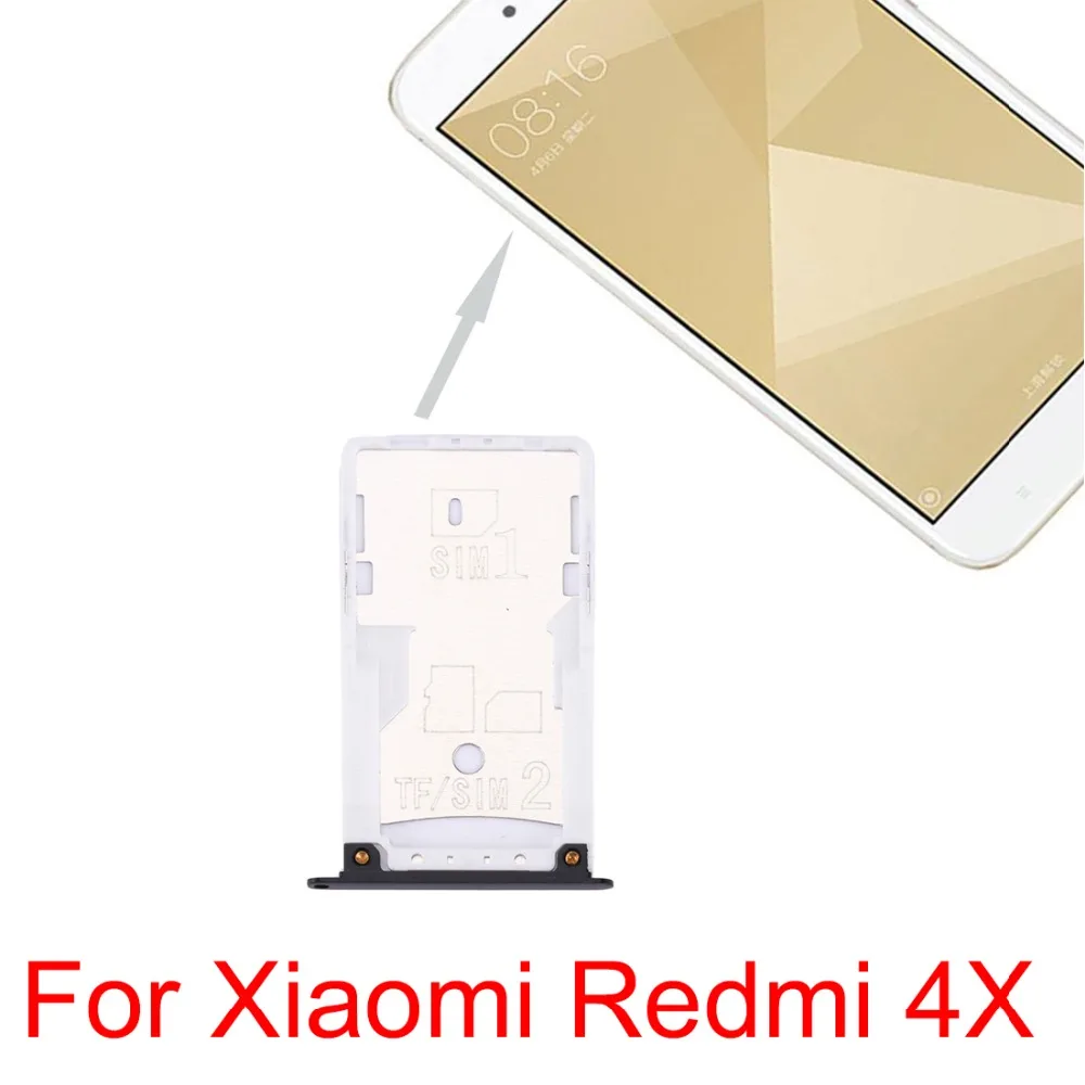 Лоток для SIM и SIM/TF карт для Xiaomi mi Max 2 \ Red mi Note 4 \ Note 4X \ 4X \ 5 Plus \ Note 5 \ 5 \ mi 5