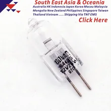 DONAR DN-26106 64425 12В 20Вт 12V20W G4 галогеновая лампочка проектор слайд микроскоп общее освещение лампы