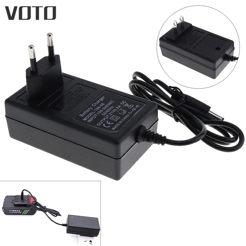 

VOTO 110cm EU US Power Adapter for 21V Lithium Screwdriver battery