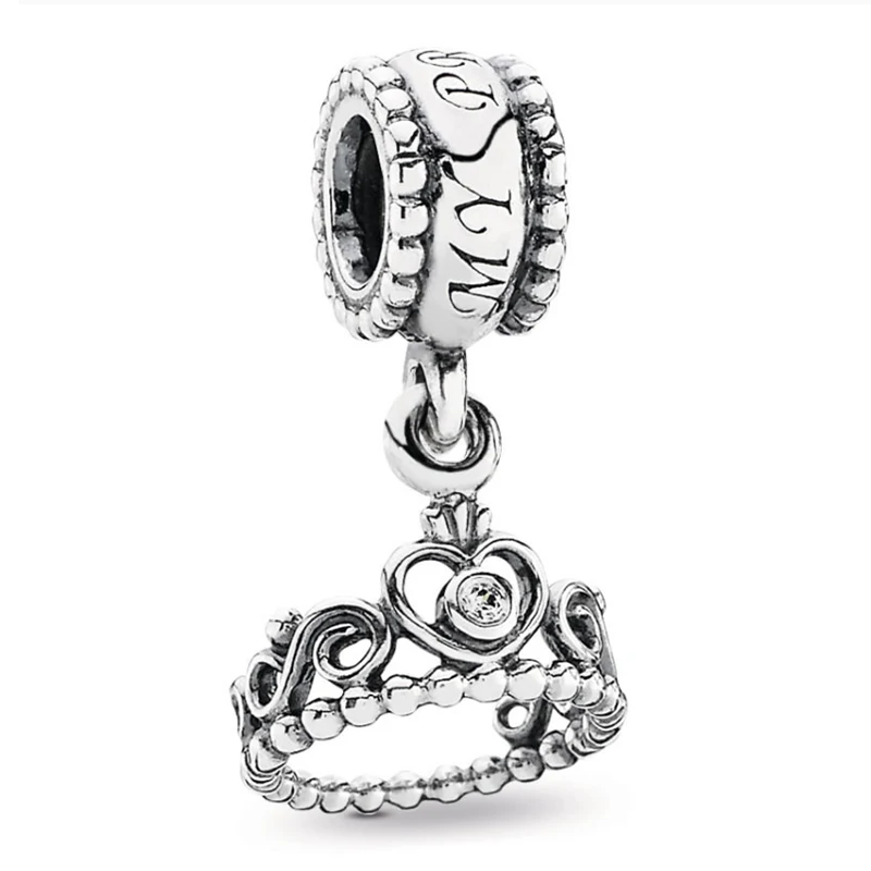 Простой стиль окна мама торт отпечаток любовь Бусины Подходят Pandora очаровательные браслеты ожерелья для женщин DIY Изготовление ювелирных изделий - Color: B079