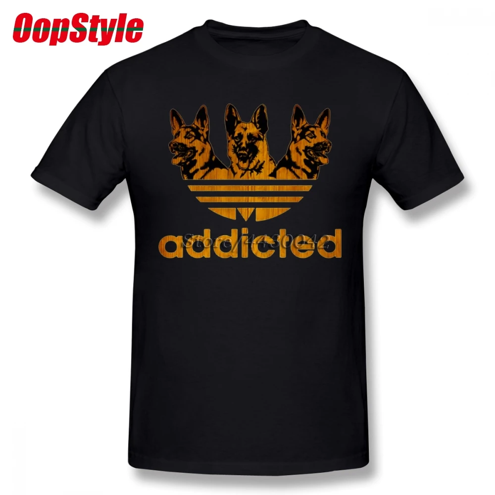 

Funny German Shepherd Dog T-shirt For Men Plus Size Cotton Team Tee Shirt 4XL 5XL 6XL Camiseta