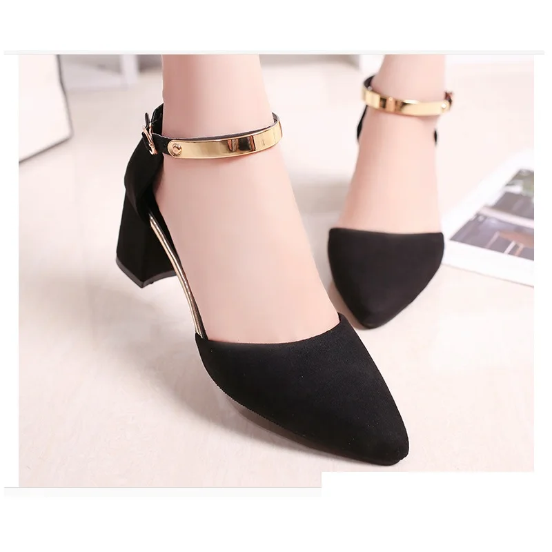 

NEW arrival Women's fashion High Heels Wedding Party Shoes woman Platform Shoes Suede Black nude pumps zapatillas mujer femini
