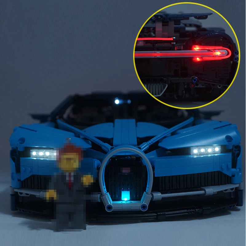 

Led Light Set For Lego 42083 Compatible 20086 Bugatti Chiron technic race Car Model technic Building Blocks Toys Lighting Set