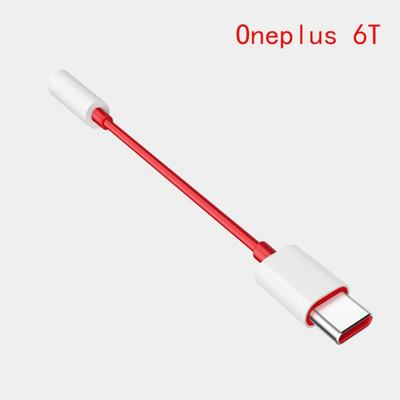 Oneplus T 6 T USB 3,1 Tipo C A 3,5 мм адаптер
