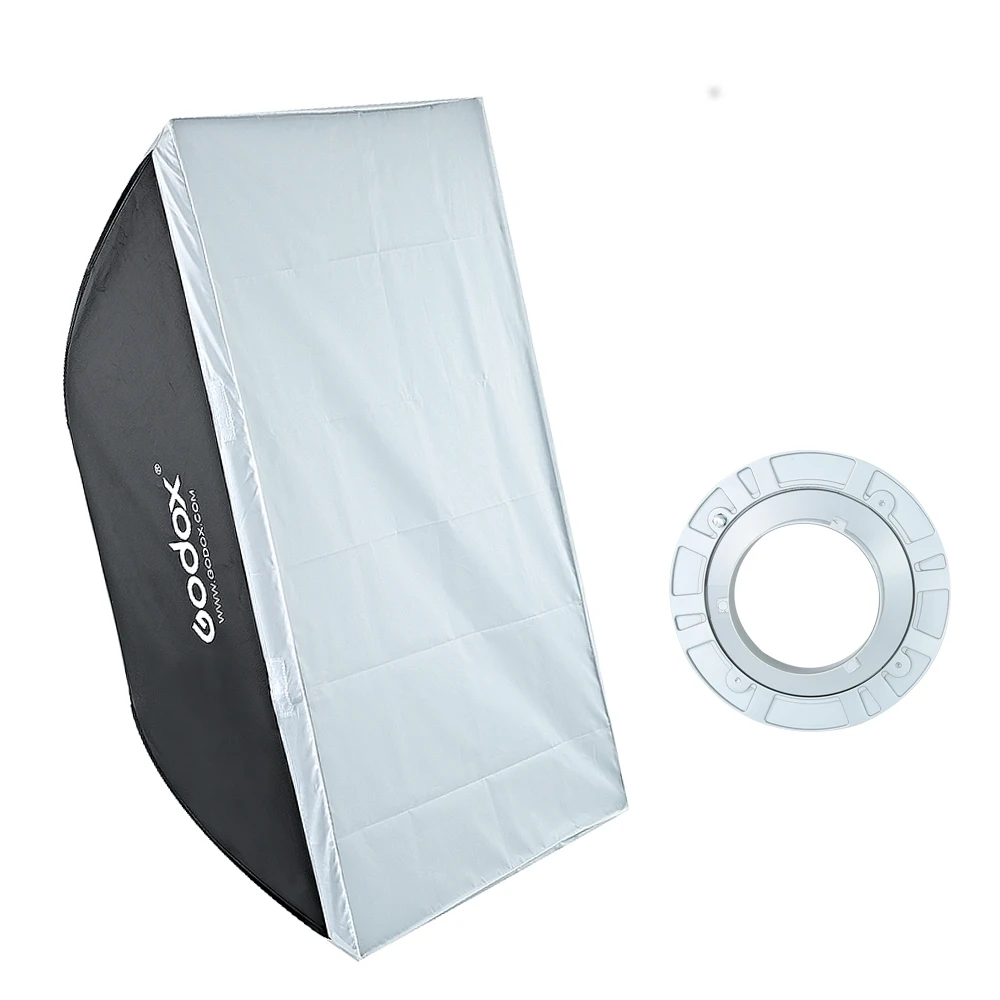 Godox 2" x 35" 60x90 см Softbox софтбокс с Bowens крепление для студии Strobe Light вспышкой освещения