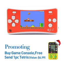 2,5 дюймов Ретро игра портативный плеер классические игры Поддержка AV кабель ТВ выход детская портативная игровая консоль с подарком